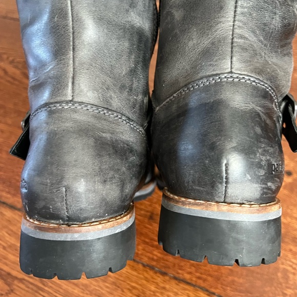 Patagonia Tin Shed Rider Boots In Forge Gray Size 7.5 - Picture 5 of 13